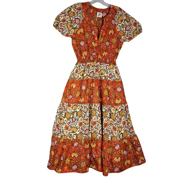 dRA Los Angeles Anthropologie Maxi Dress Size Small Boho - Picture 4 of 10